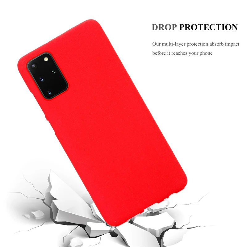 Cadorabo Hülle kompatibel mit Samsung Galaxy S20 PLUS Schutzhülle aus flexiblem TPU Silikon