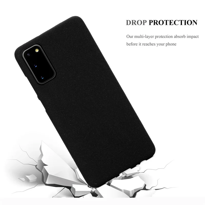 Cadorabo Hülle kompatibel mit Samsung Galaxy S20 Schutzhülle aus flexiblem TPU Silikon