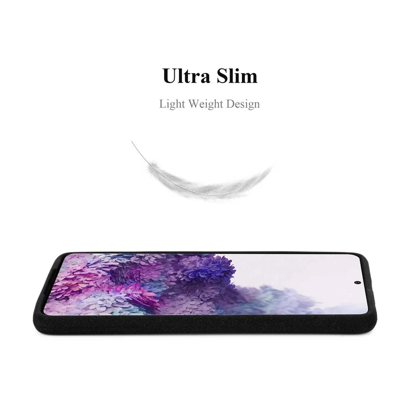Cadorabo Hülle kompatibel mit Samsung Galaxy S20 Schutzhülle aus flexiblem TPU Silikon