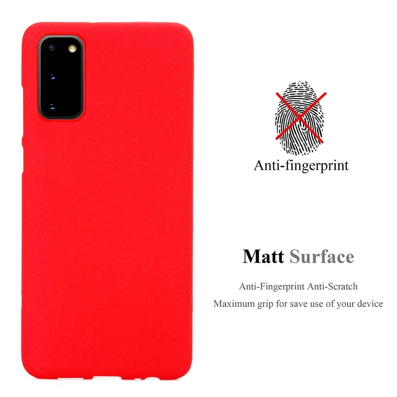 Cadorabo Hülle kompatibel mit Samsung Galaxy S20 Schutzhülle aus flexiblem TPU Silikon