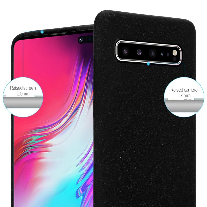 Cadorabo Hülle kompatibel mit Samsung Galaxy S10 5G Schutzhülle aus flexiblem TPU Silikon