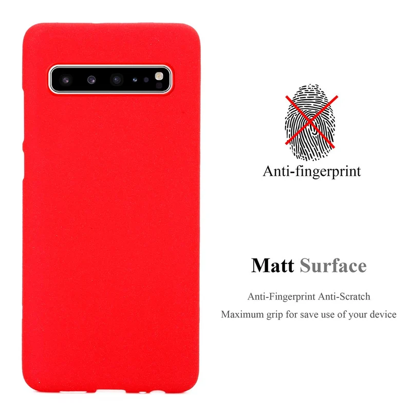 Cadorabo Hülle kompatibel mit Samsung Galaxy S10 5G Schutzhülle aus flexiblem TPU Silikon