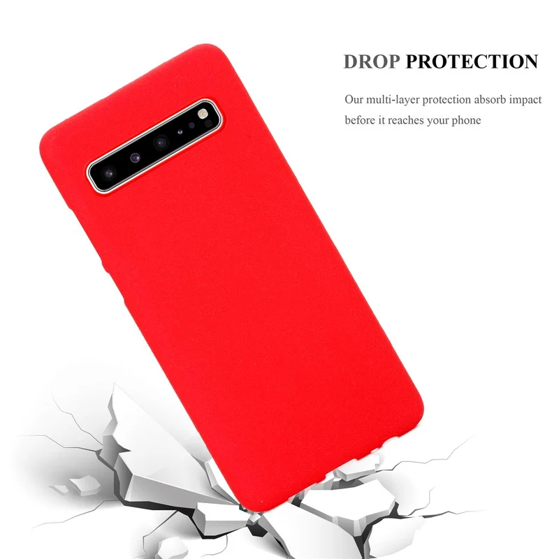 Cadorabo Hülle kompatibel mit Samsung Galaxy S10 5G Schutzhülle aus flexiblem TPU Silikon