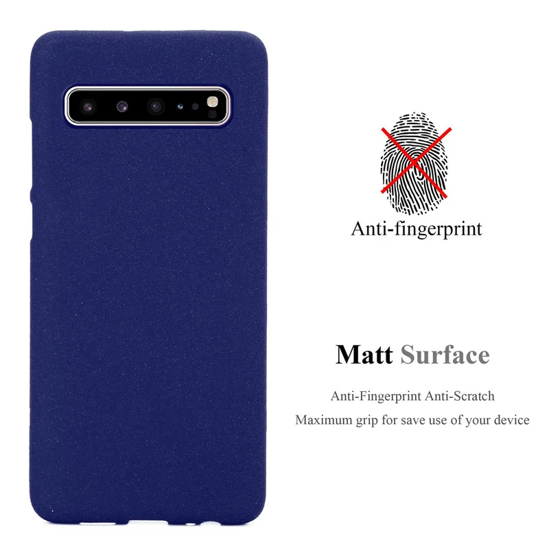 Cadorabo Hülle kompatibel mit Samsung Galaxy S10 5G Schutzhülle aus flexiblem TPU Silikon
