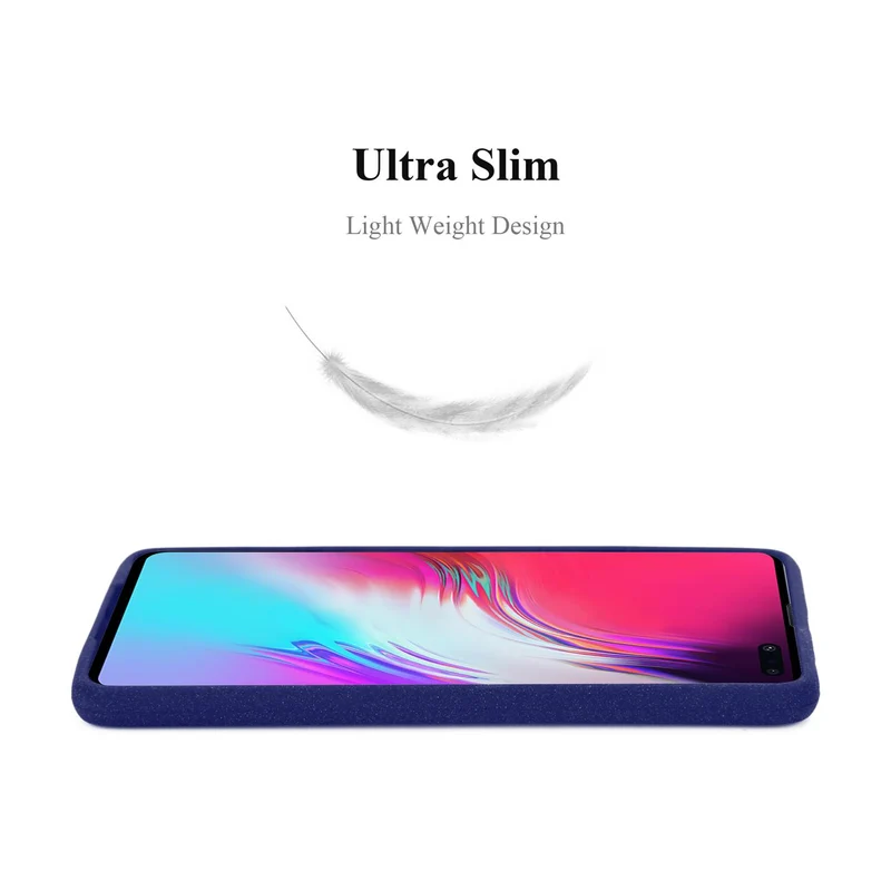 Cadorabo Hülle kompatibel mit Samsung Galaxy S10 5G Schutzhülle aus flexiblem TPU Silikon