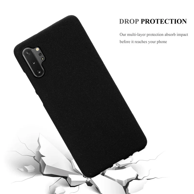Cadorabo Hülle kompatibel mit Samsung Galaxy NOTE 10 PLUS Schutzhülle aus flexiblem TPU Silikon