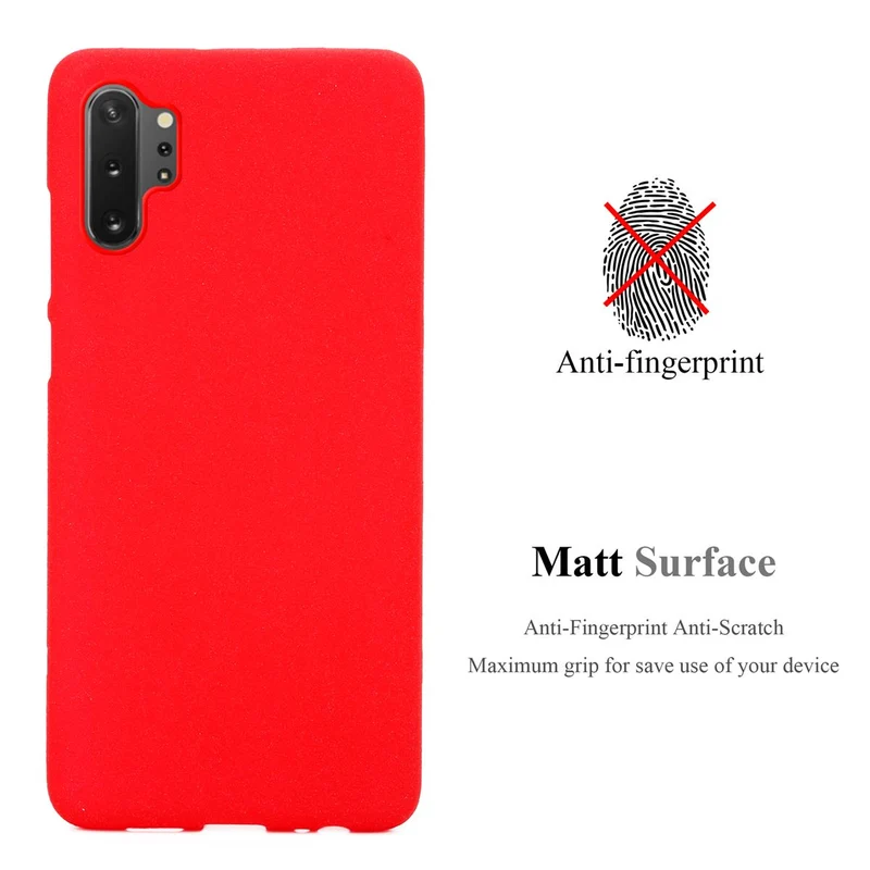 Cadorabo Hülle kompatibel mit Samsung Galaxy NOTE 10 PLUS Schutzhülle aus flexiblem TPU Silikon