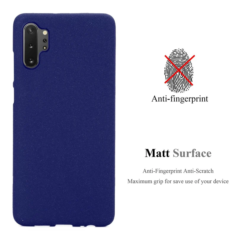 Cadorabo Hülle kompatibel mit Samsung Galaxy NOTE 10 PLUS Schutzhülle aus flexiblem TPU Silikon