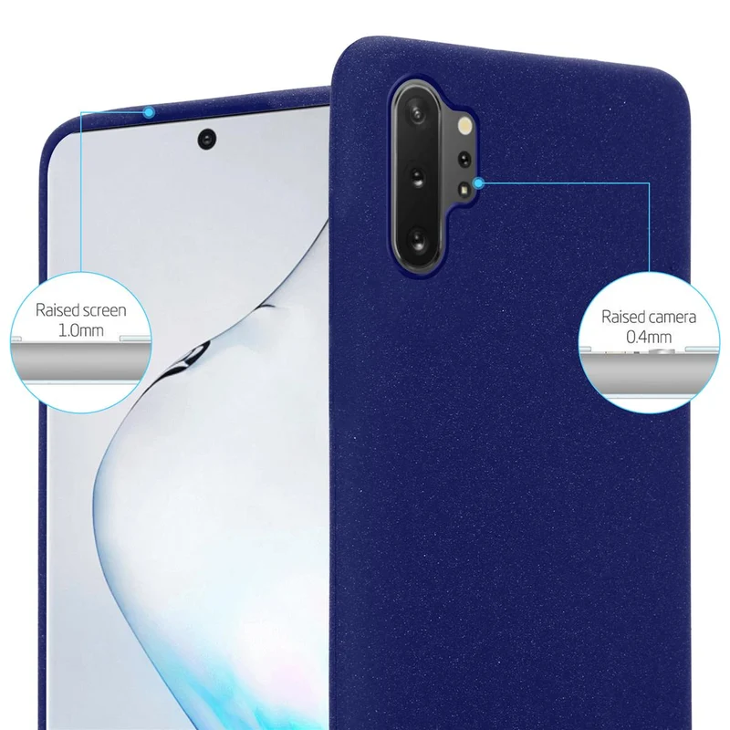 Cadorabo Hülle kompatibel mit Samsung Galaxy NOTE 10 PLUS Schutzhülle aus flexiblem TPU Silikon