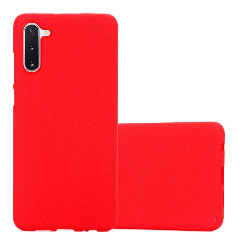 Cadorabo Hülle kompatibel mit Samsung Galaxy NOTE 10 Schutzhülle aus flexiblem TPU Silikon
