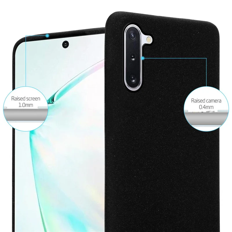 Cadorabo Hülle kompatibel mit Samsung Galaxy NOTE 10 Schutzhülle aus flexiblem TPU Silikon
