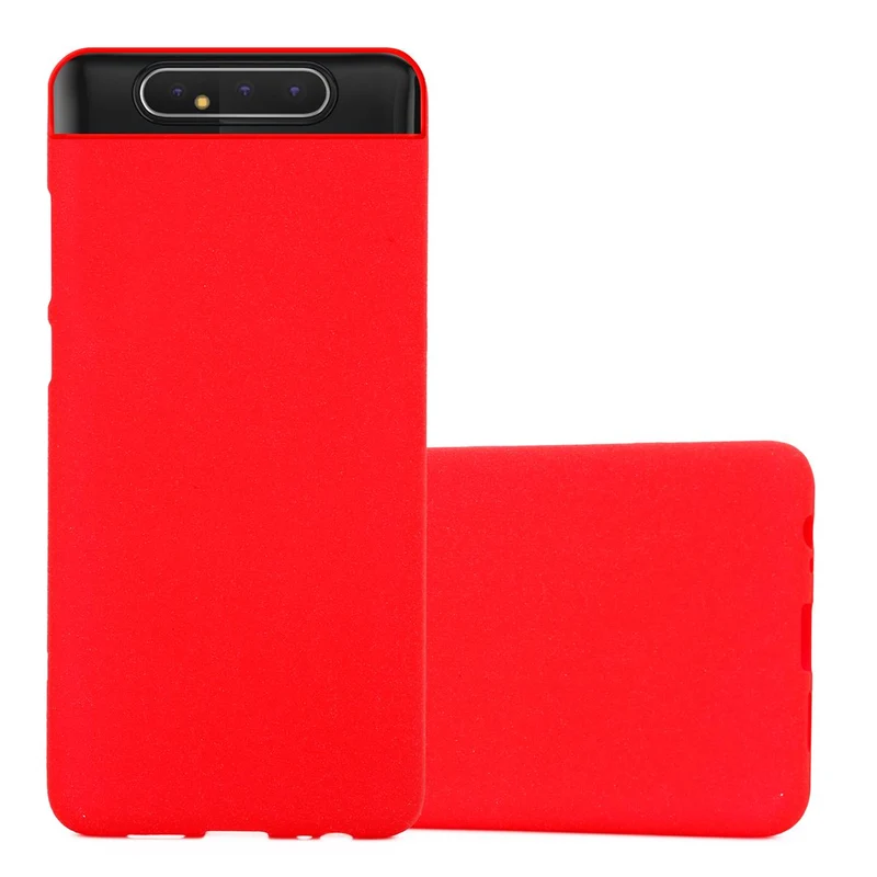 Cadorabo Hülle kompatibel mit Samsung Galaxy A80 / A90 4G Schutzhülle aus flexiblem TPU Silikon