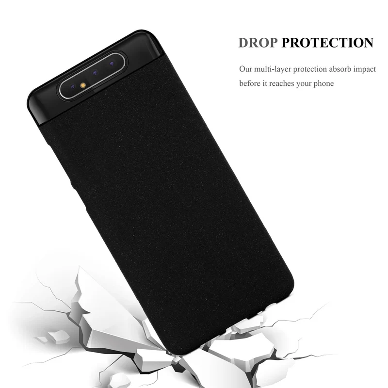 Cadorabo Hülle kompatibel mit Samsung Galaxy A80 / A90 4G Schutzhülle aus flexiblem TPU Silikon