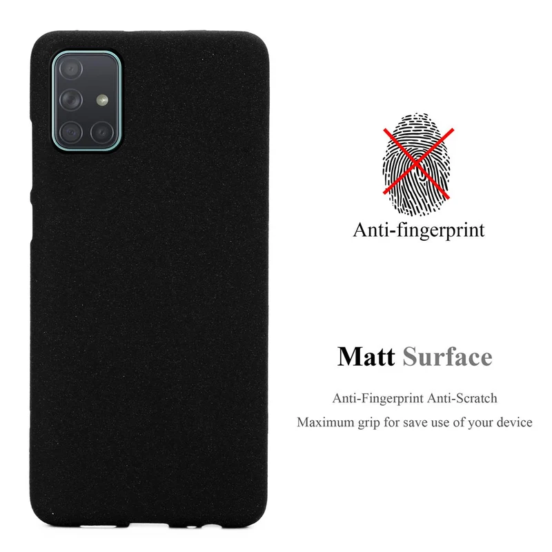 Cadorabo Hülle kompatibel mit Samsung Galaxy A71 4G Schutzhülle aus flexiblem TPU Silikon