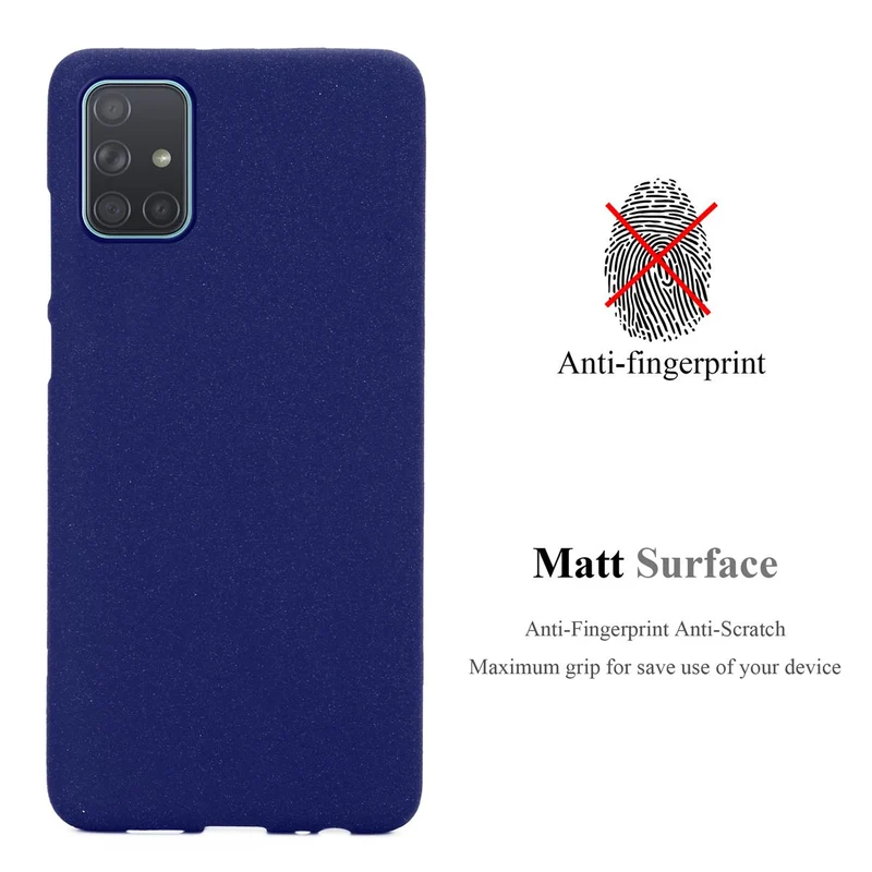 Cadorabo Hülle kompatibel mit Samsung Galaxy A71 4G Schutzhülle aus flexiblem TPU Silikon