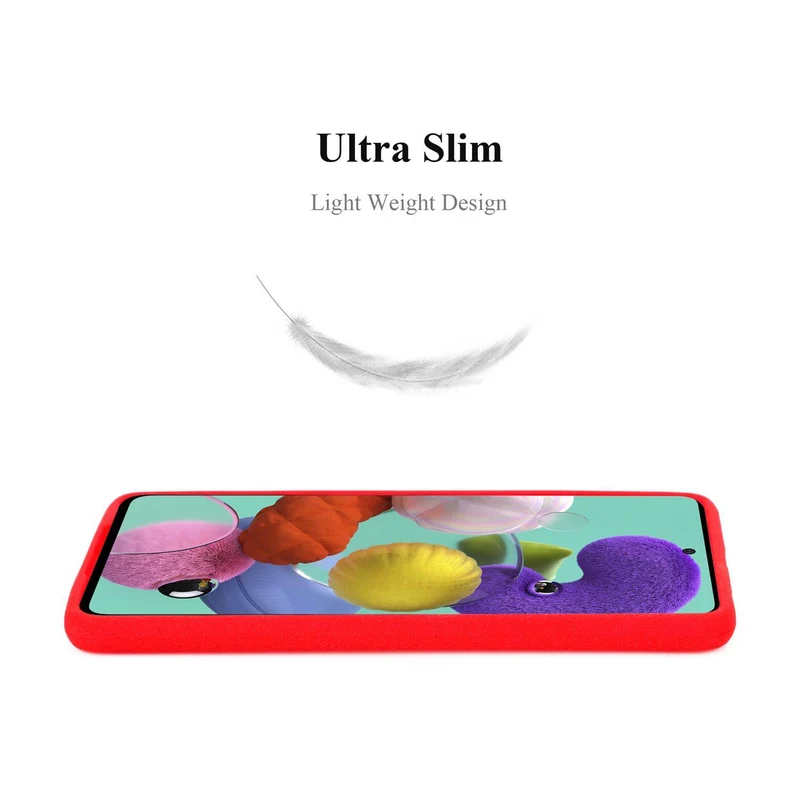 Cadorabo Hülle kompatibel mit Samsung Galaxy A51 4G / M40s Schutzhülle aus flexiblem TPU Silikon