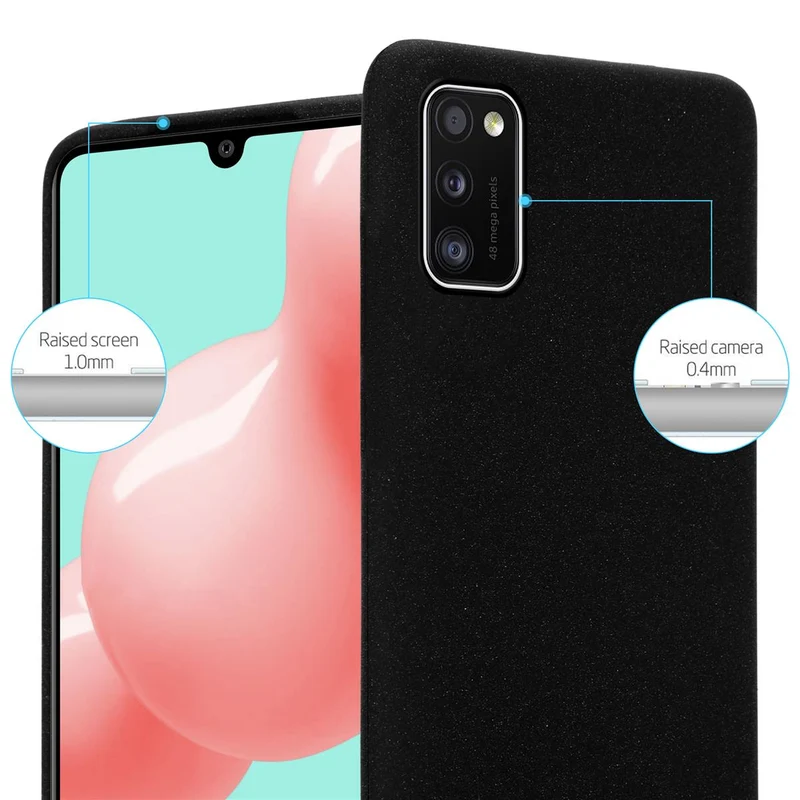 Cadorabo Hülle kompatibel mit Samsung Galaxy A41 Schutzhülle aus flexiblem TPU Silikon