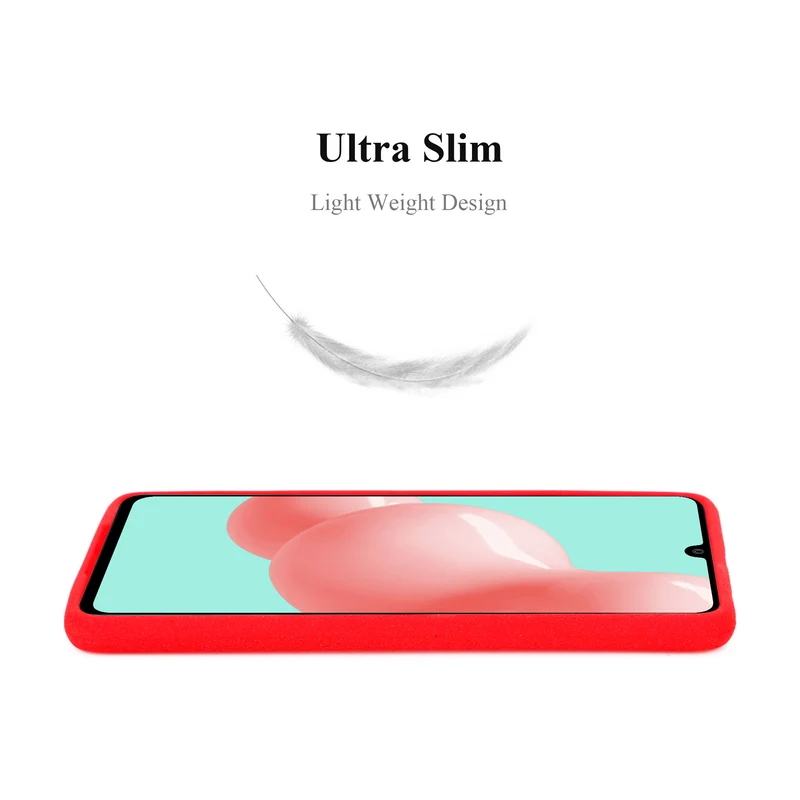 Cadorabo Hülle kompatibel mit Samsung Galaxy A41 Schutzhülle aus flexiblem TPU Silikon