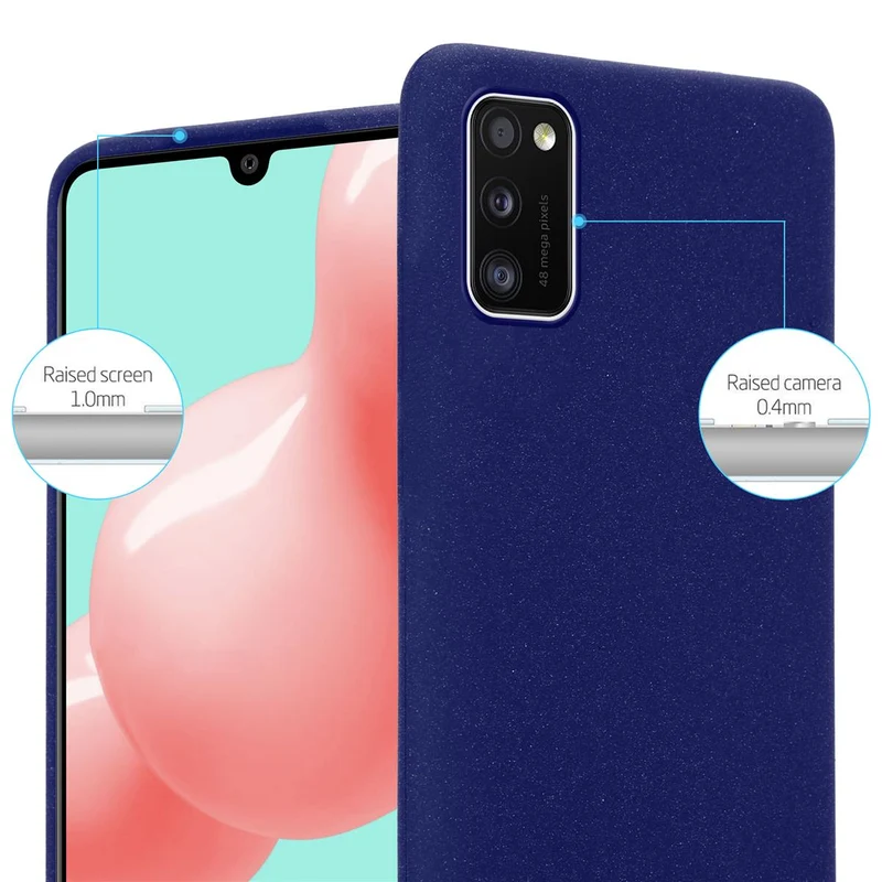 Cadorabo Hülle kompatibel mit Samsung Galaxy A41 Schutzhülle aus flexiblem TPU Silikon