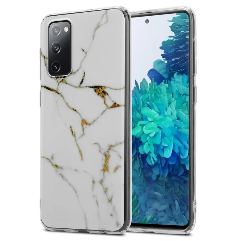 Cadorabo Hülle kompatibel mit Samsung Galaxy S20 FE Schutzhülle aus TPU Silikon mit Muster Mosaik