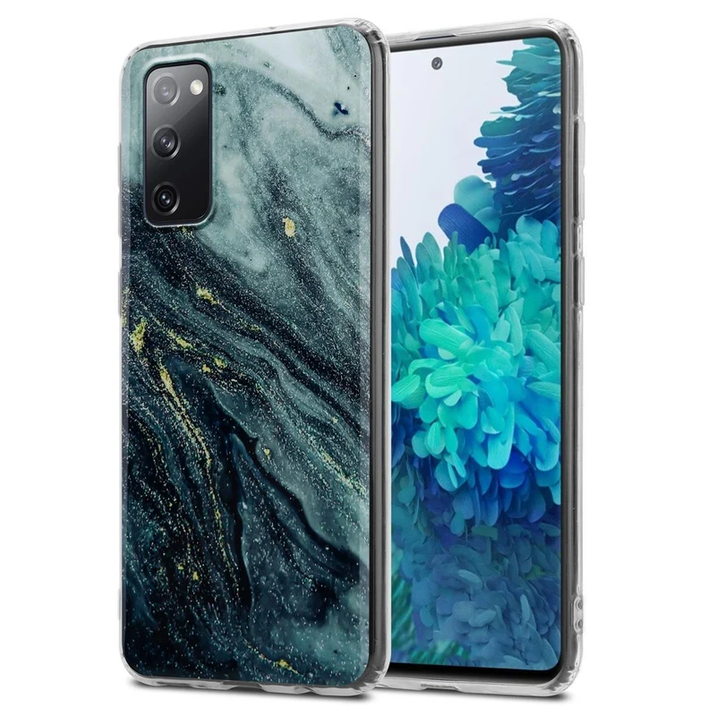Cadorabo Hülle kompatibel mit Samsung Galaxy S20 FE Schutzhülle aus TPU Silikon mit Muster Mosaik