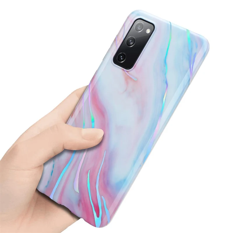 Cadorabo Hülle kompatibel mit Samsung Galaxy S20 FE Schutzhülle aus TPU Silikon mit Muster Mosaik