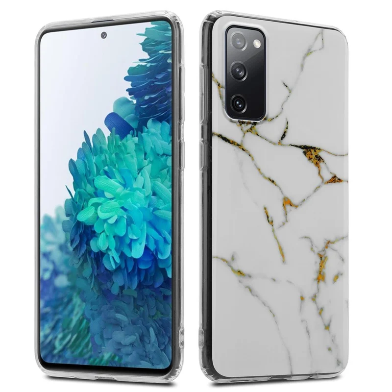 Cadorabo Hülle kompatibel mit Samsung Galaxy S20 FE Schutzhülle aus TPU Silikon mit Muster Mosaik