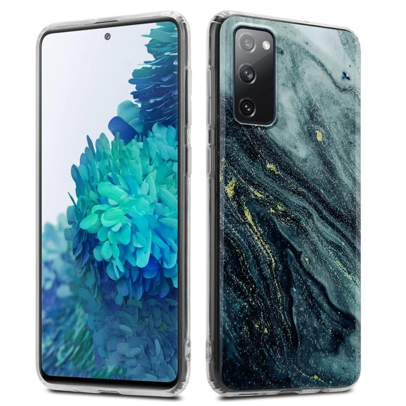 Cadorabo Hülle kompatibel mit Samsung Galaxy S20 FE Schutzhülle aus TPU Silikon mit Muster Mosaik