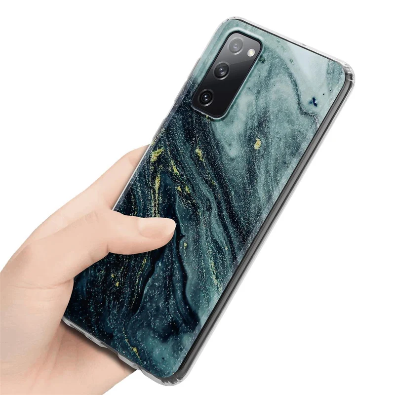 Cadorabo Hülle kompatibel mit Samsung Galaxy S20 FE Schutzhülle aus TPU Silikon mit Muster Mosaik