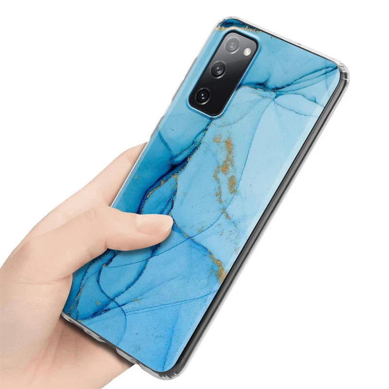 Cadorabo Hülle kompatibel mit Samsung Galaxy S20 FE Schutzhülle aus TPU Silikon mit Muster Mosaik