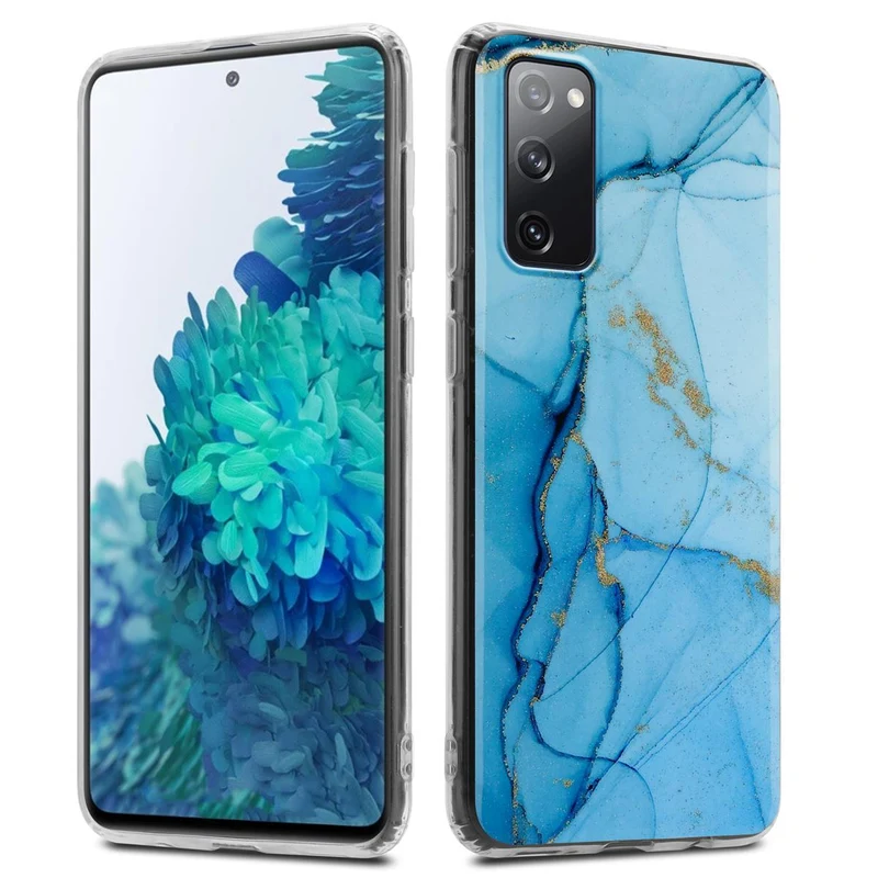 Cadorabo Hülle kompatibel mit Samsung Galaxy S20 FE Schutzhülle aus TPU Silikon mit Muster Mosaik