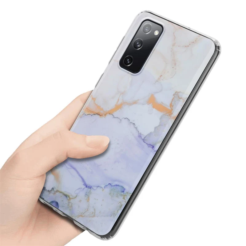 Cadorabo Hülle kompatibel mit Samsung Galaxy S20 FE Schutzhülle aus TPU Silikon mit Muster Mosaik