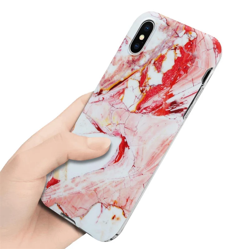 Cadorabo Hülle kompatibel mit Apple iPhone XS MAX Schutzhülle aus TPU Silikon mit Muster Mosaik