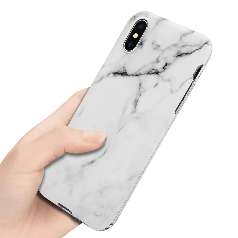 Cadorabo Hülle kompatibel mit Apple iPhone XS MAX Schutzhülle aus TPU Silikon mit Muster Mosaik