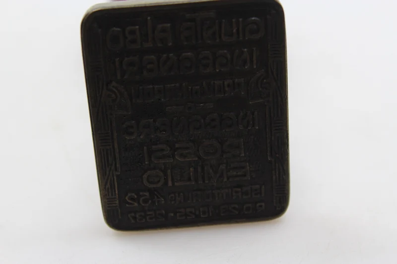 Stempel des zwanzigjährigen Registers der Ingenieure