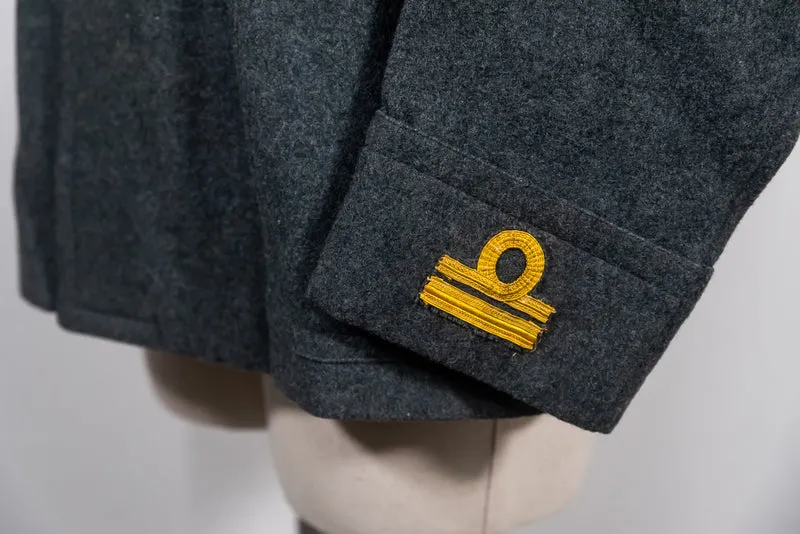 M.40-Jacke aus REI-Stoff für Maschinengewehrschützenoffiziere aus dem 2. Weltkrieg
