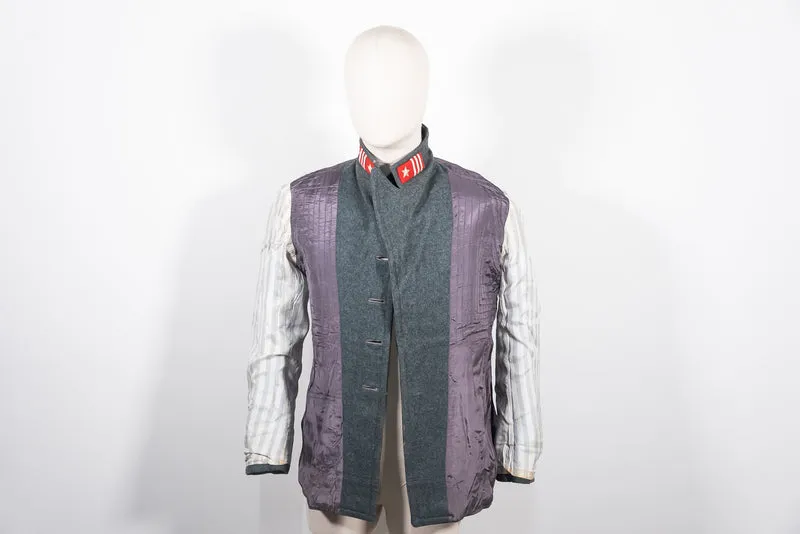 M.40-Jacke aus REI-Stoff für Maschinengewehrschützenoffiziere aus dem 2. Weltkrieg