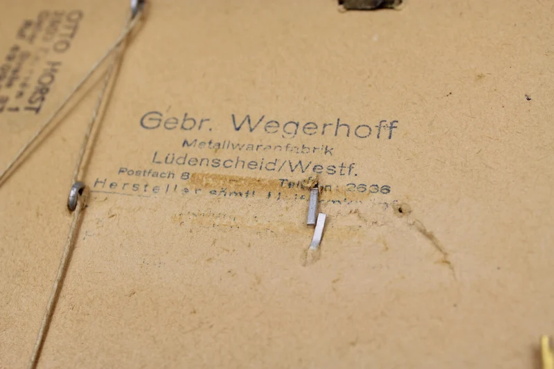 Gewbrüder Wegerhoff – Musterbuch Lüdenscheid