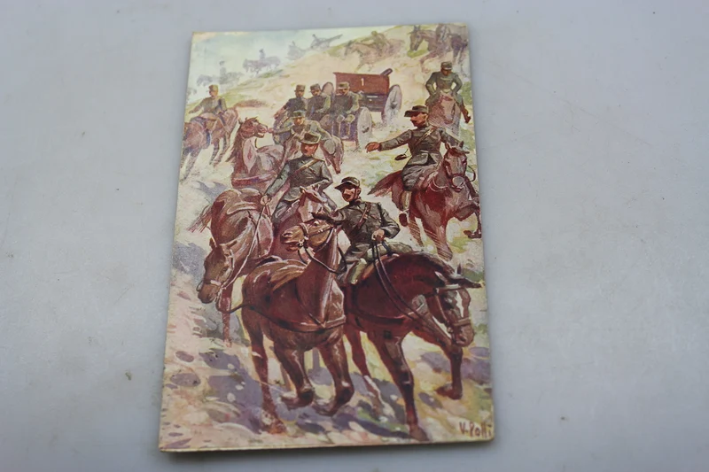Postkarte „Pferdeartillerie“