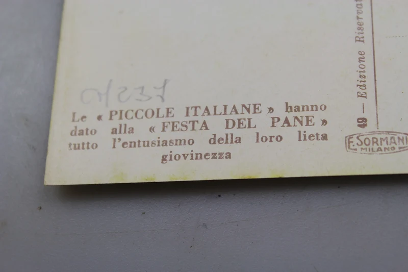 Postkarte „Kleine Italiener“