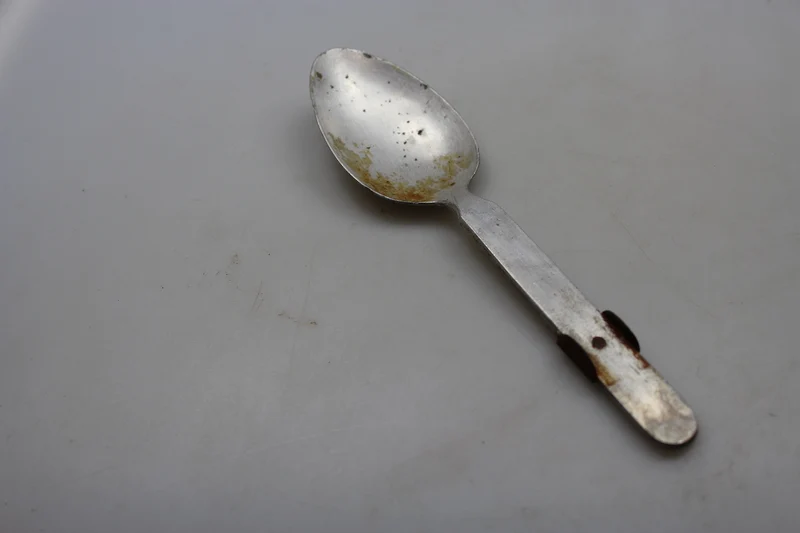 Aluminium-Löffelset WW2