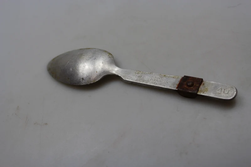 Aluminium-Löffelset WW2