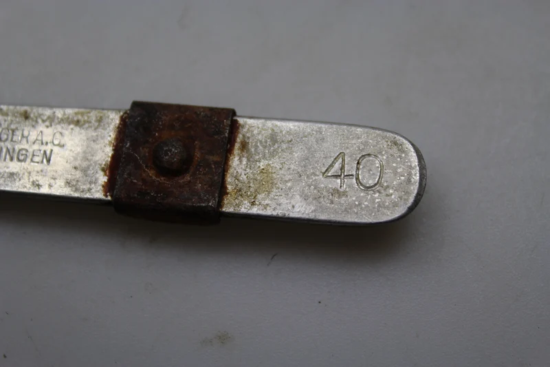 Aluminium-Löffelset WW2