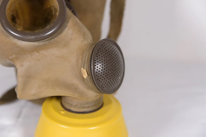PC-40 Gasmaske aus dem 2. Weltkrieg