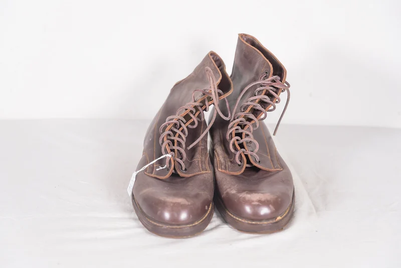 Französische Truppenstiefel aus dem 2. Weltkrieg