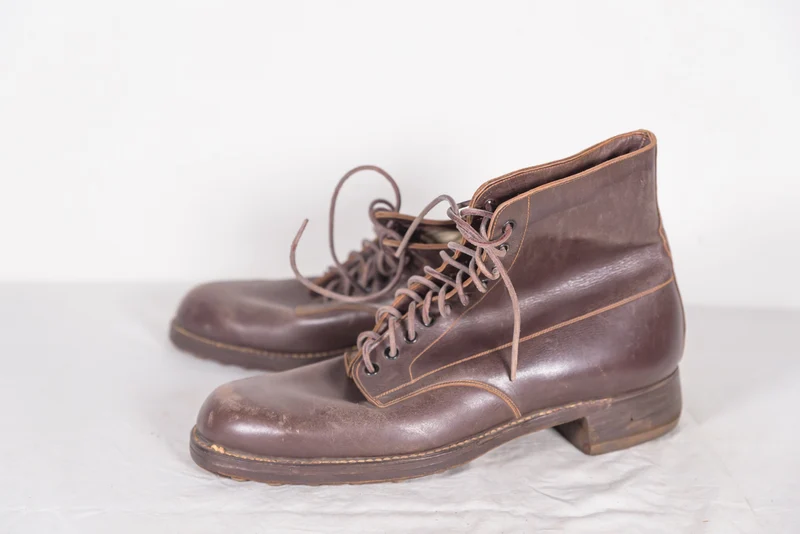 Französische Truppenstiefel aus dem 2. Weltkrieg