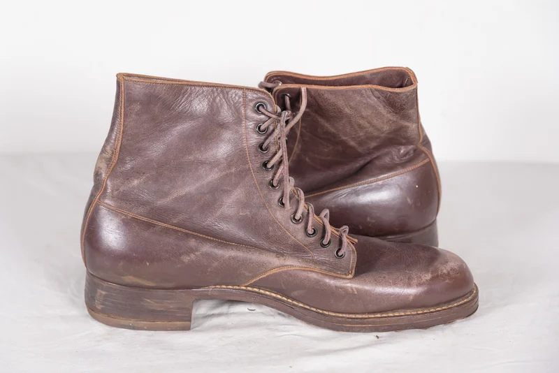 Französische Truppenstiefel aus dem 2. Weltkrieg