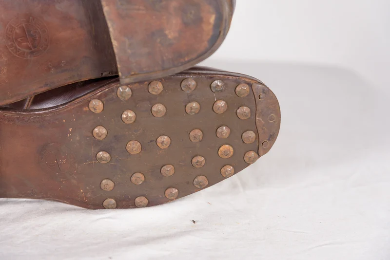 Französische Truppenstiefel aus dem 2. Weltkrieg