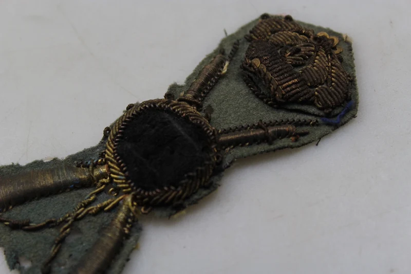 M.34 Offizier REI WW2 Mützenabzeichen