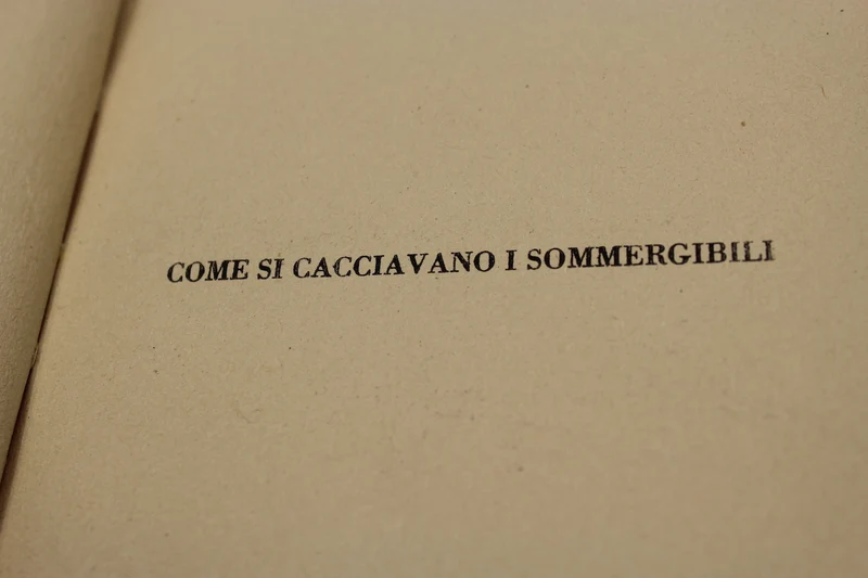 „U-Boote im Weltkrieg“ Cap. C. Ciancimino 1936